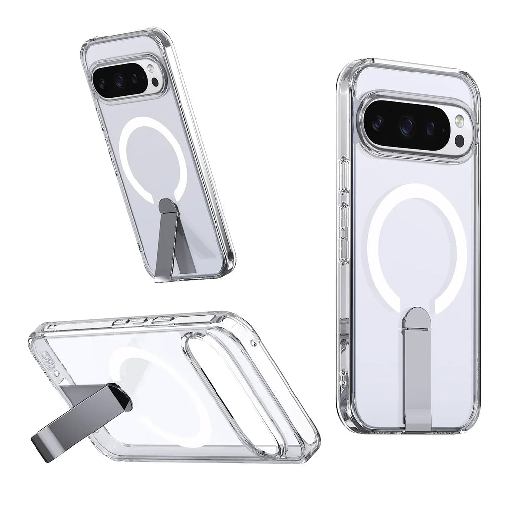 MagSafe Clear Kickstand Case