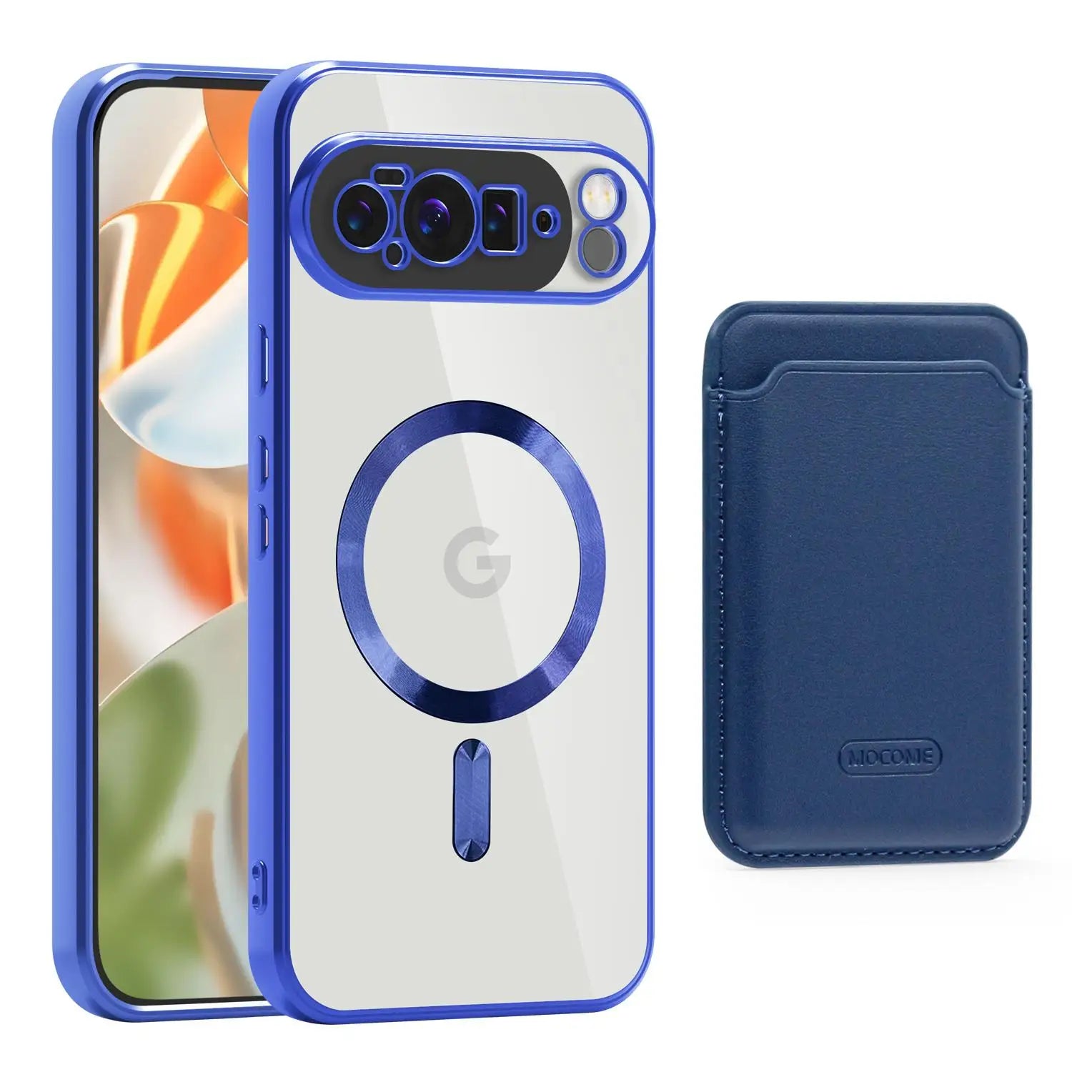 MagSafe Clear Case with Magnetic Wallet