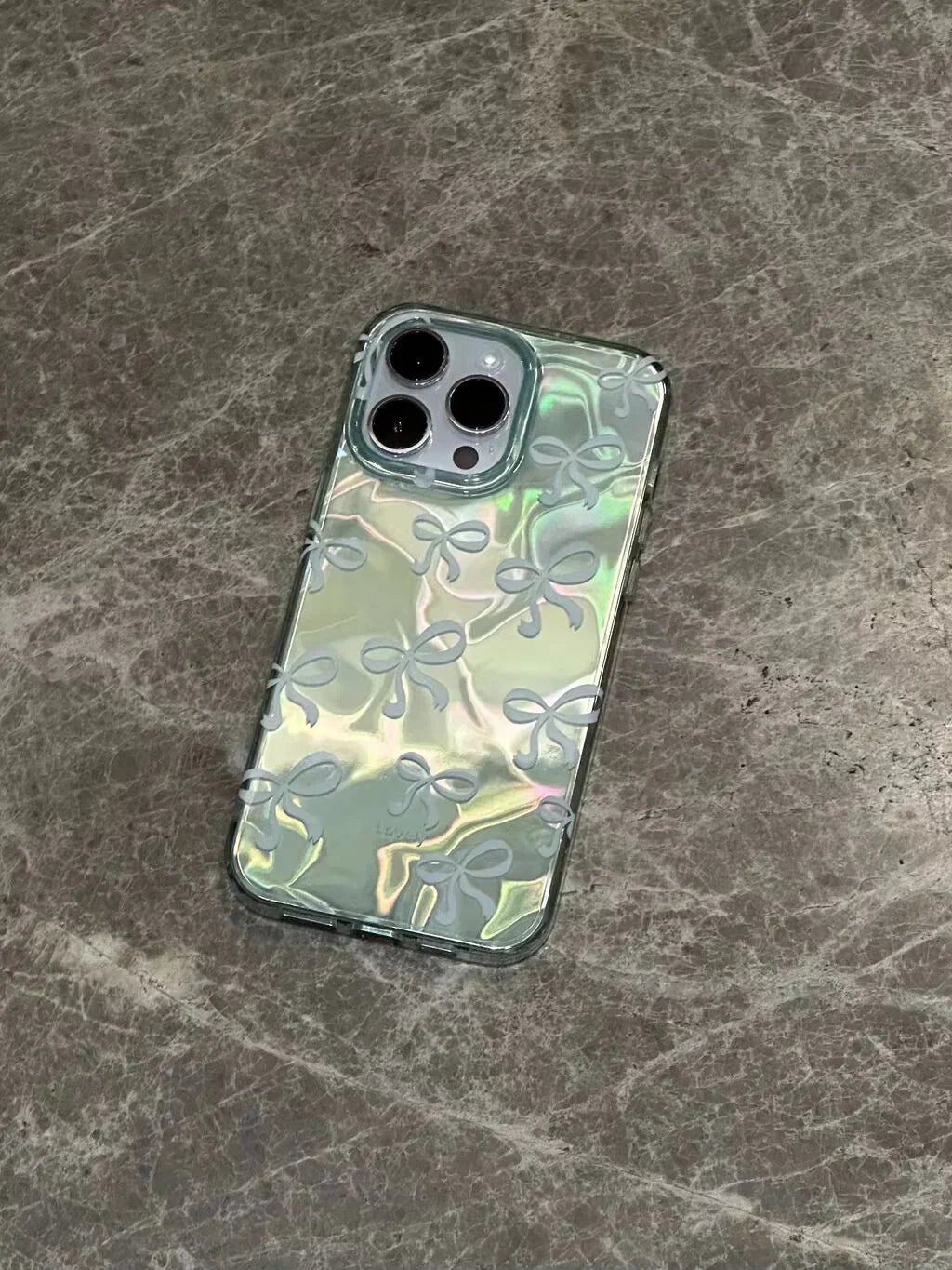 Crystal Bow Ribbon Case