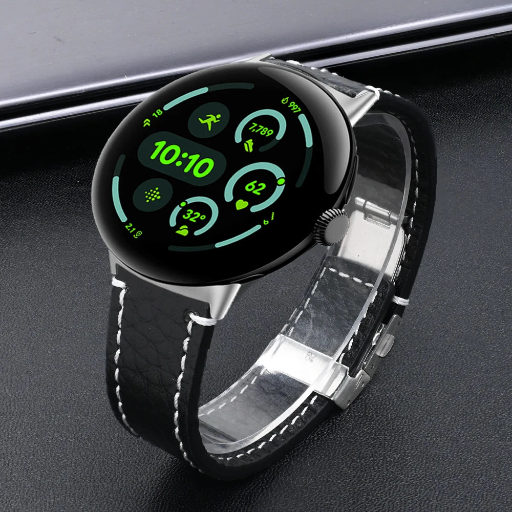 Leather Band for Google Pixel Watch 3