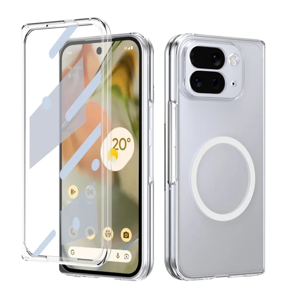 Pixel 10 Pro Fold Clear Magnetic Case