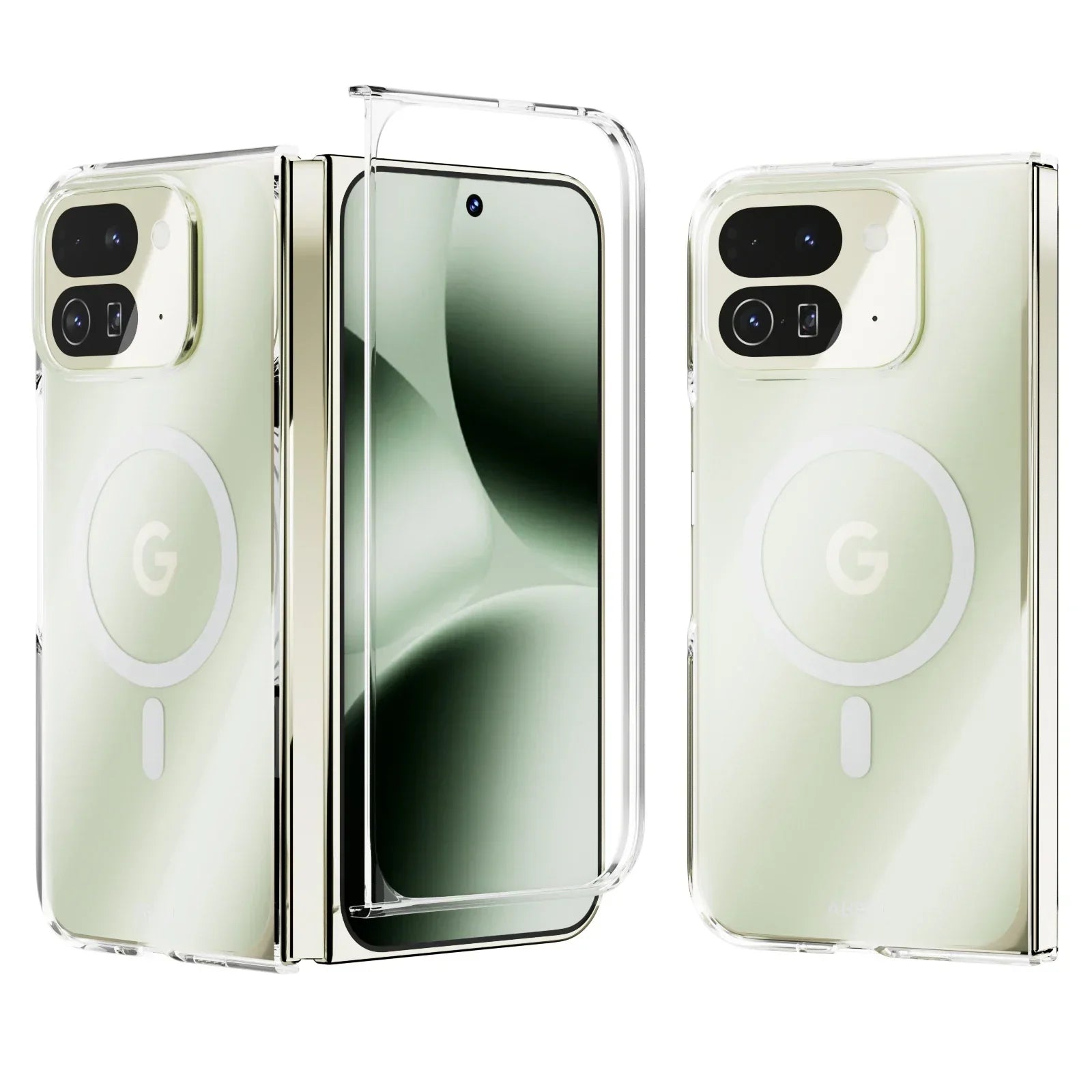 Clear Magnetic Case For Pixel 10 Pro Fold