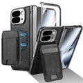 Leather Wallet Case with Stand & Card Holder