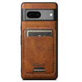 Magnetic Leather Case with Wallet For Google Pixel Series