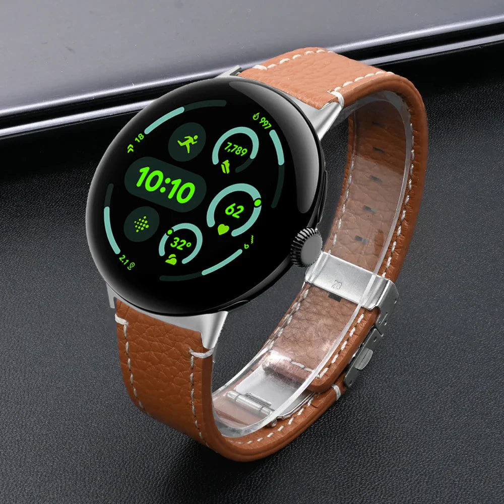 Leather Band for Google Pixel Watch 3
