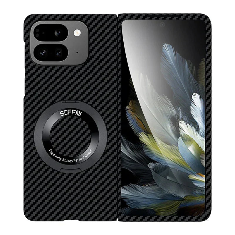 Magnetic Shockproof Case with Stand For Google Pixel 9 Pro Fold