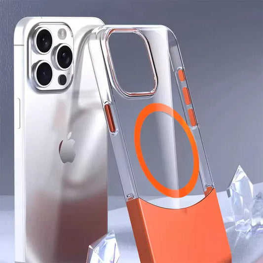 Transparent MagSafe Shell Case