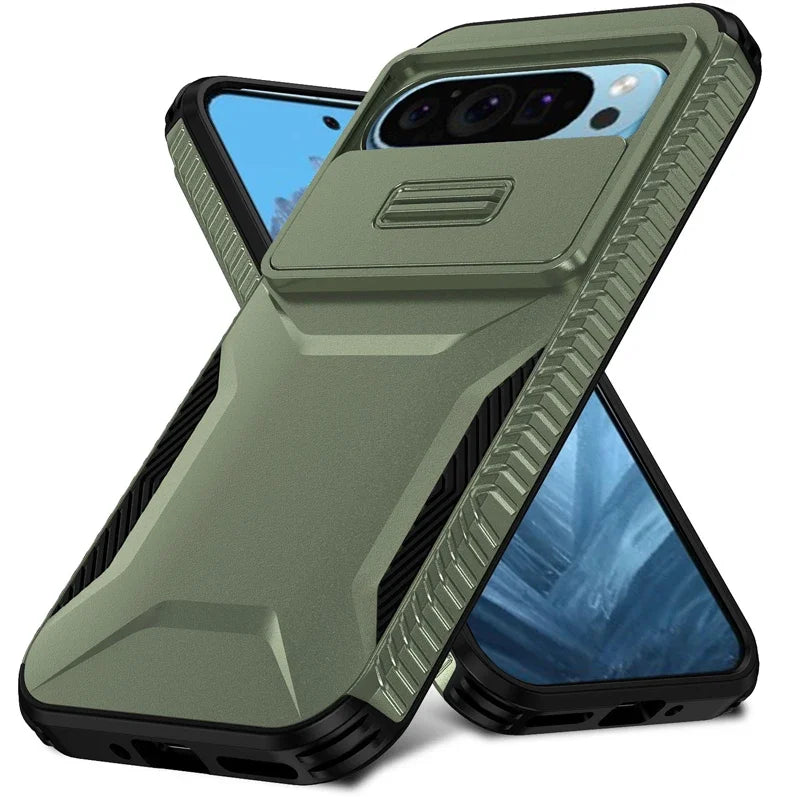 Armor Case with Slide Camera Protection