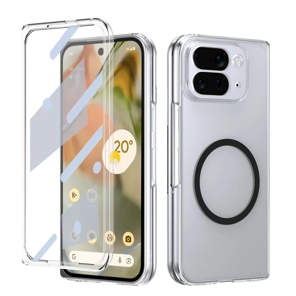 Pixel 10 Pro Fold Clear Magnetic Case