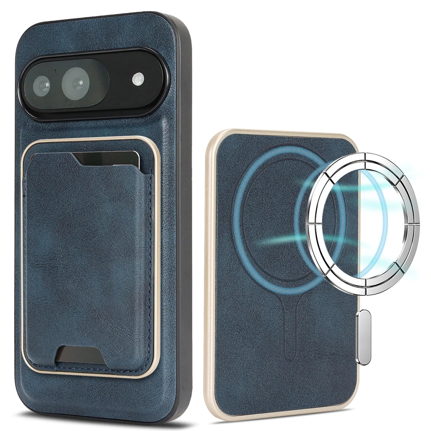 MagSafe Leather Wallet Case for Google Pixel