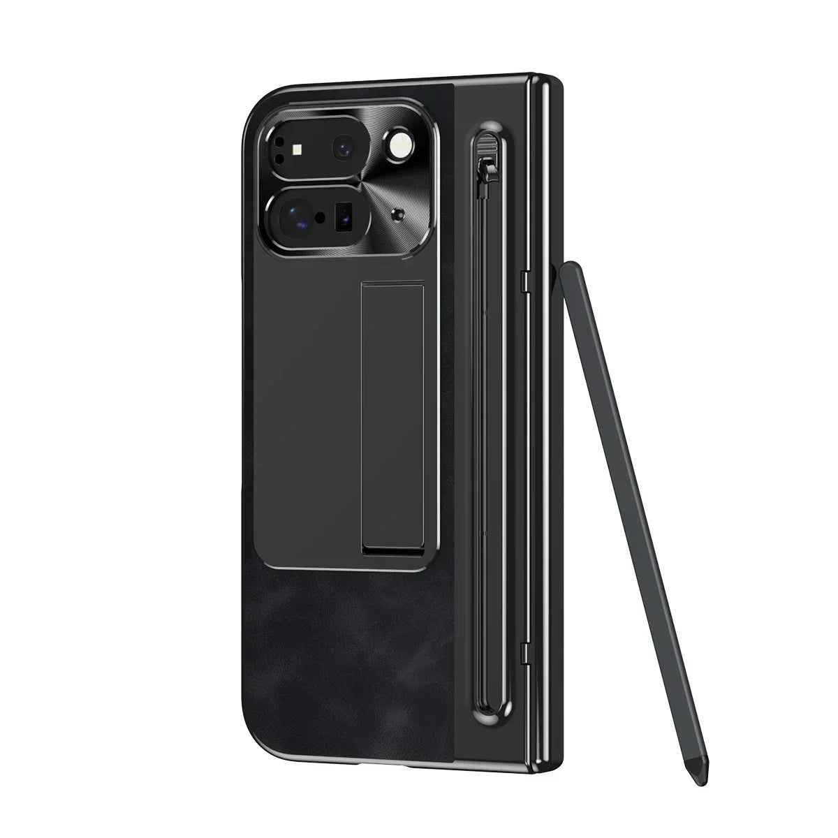 Leather Case With Pen For Pixel 10 Pro Fold