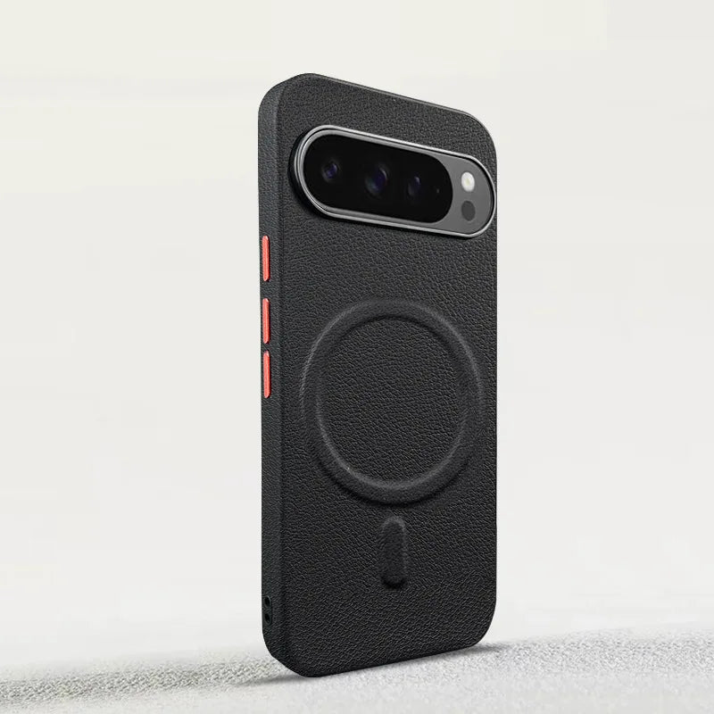 Magnetic Leather Case for Google Pixel Series