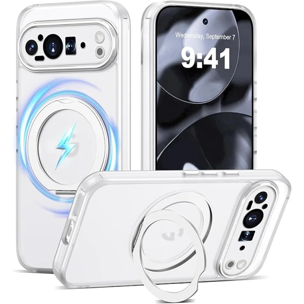 360°Magnetic Ring Stand Case