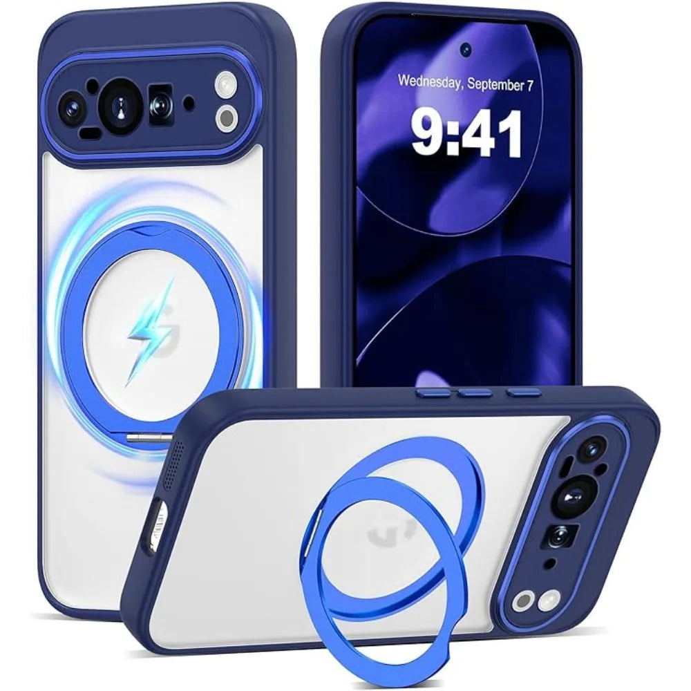 360°Magnetic Ring Stand Case
