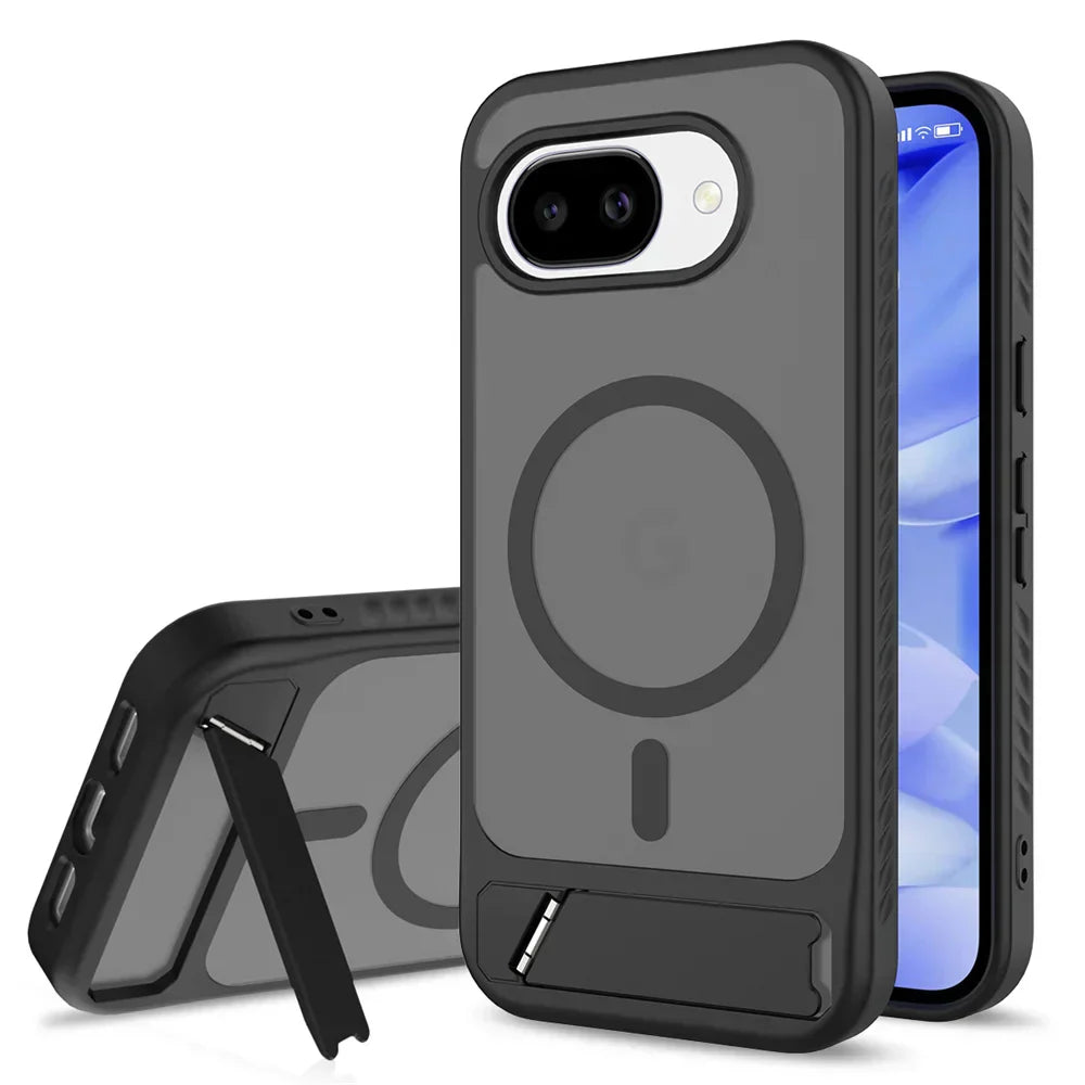 Magnetic Kickstand Armor Case For Pixel 10a
