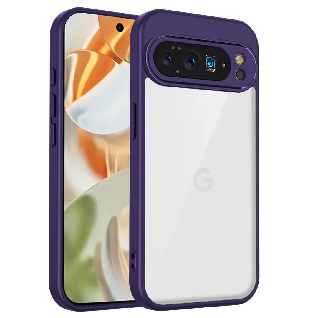 Clear Hybrid Case with Shockproof Bumper