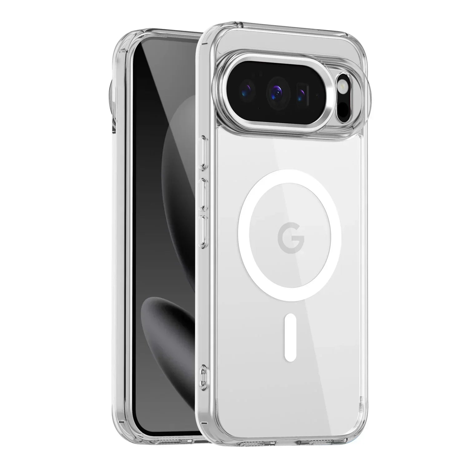 Magnetic Transparent Case For Pixel 10