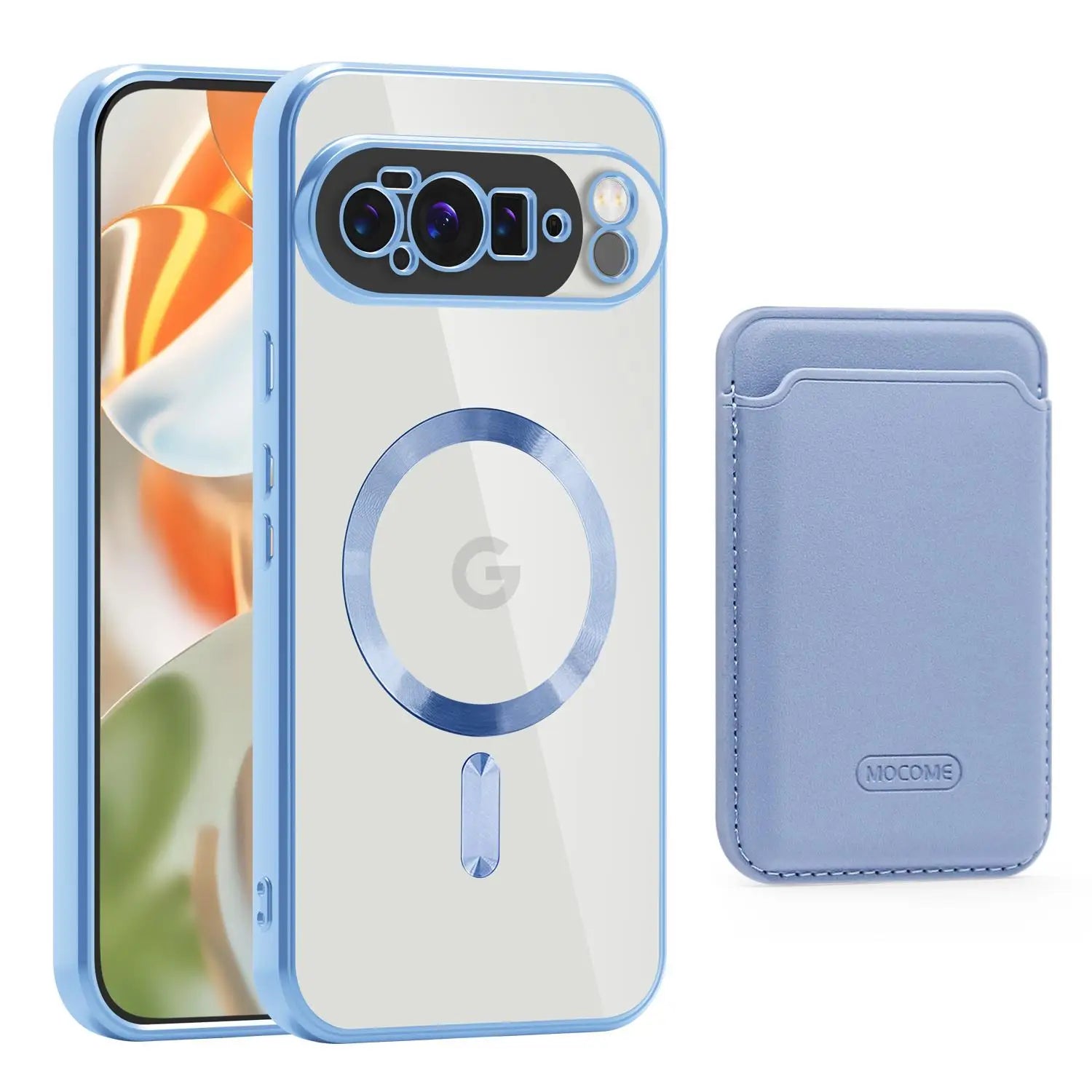 MagSafe Clear Case with Magnetic Wallet