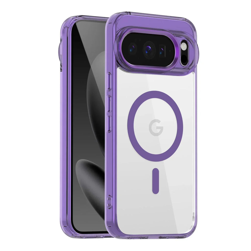 Magnetic Transparent Case For Pixel