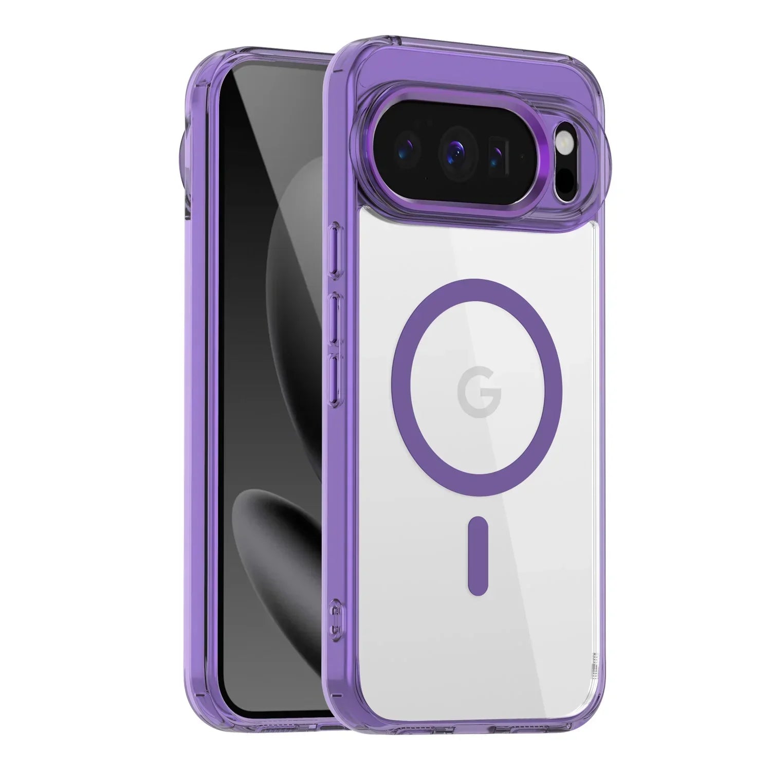 Magnetic Transparent Case For Pixel