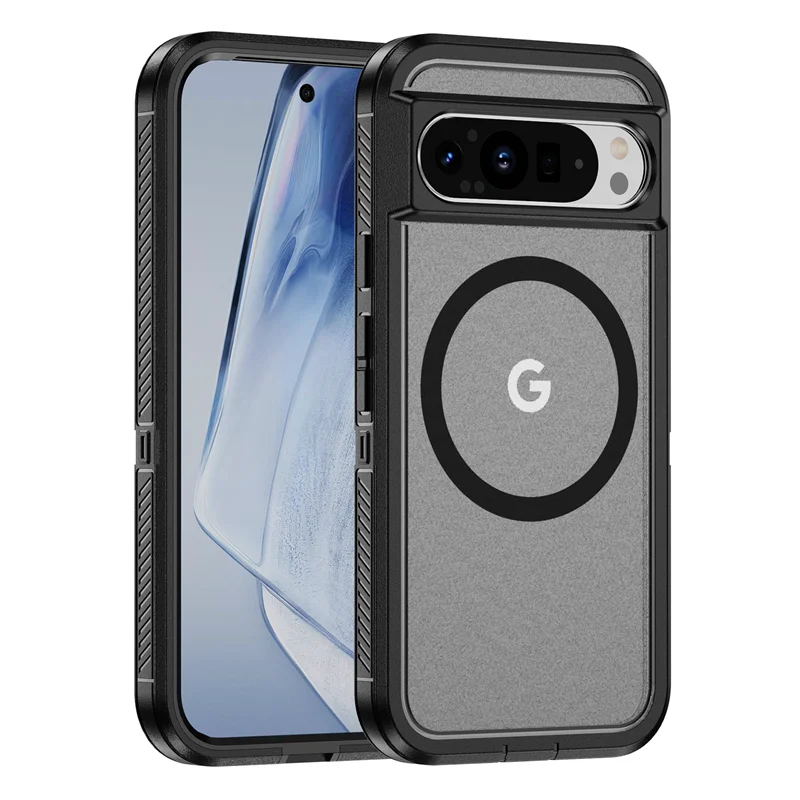Magnetic Armor Case For Google Pixel  Series