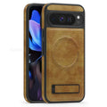 Magnetic Leather Case with Stand