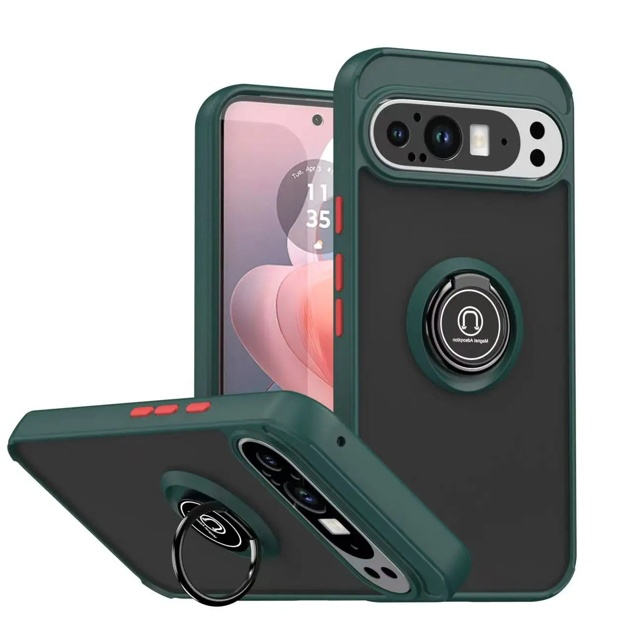 Rugged Ring Case with Kickstand