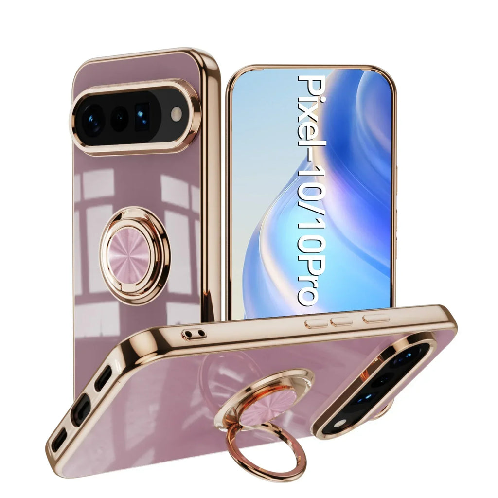Luxury Ring Stand Case For Pixel