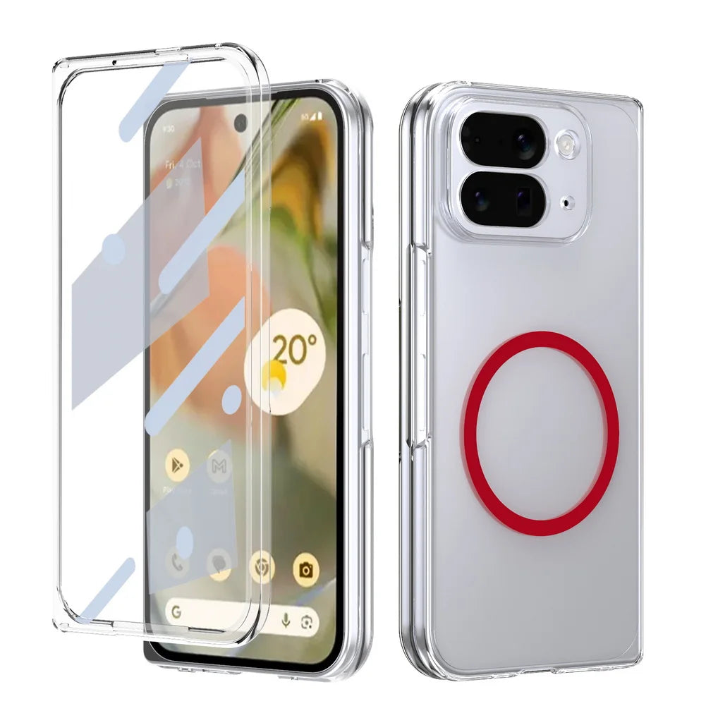 Pixel 10 Pro Fold Clear Magnetic Case