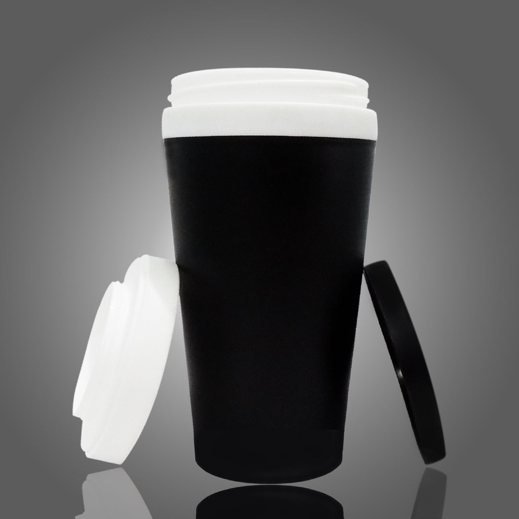 3 in 1 Shaker Sipper Glass with Detachable Storage Container (300Ml)