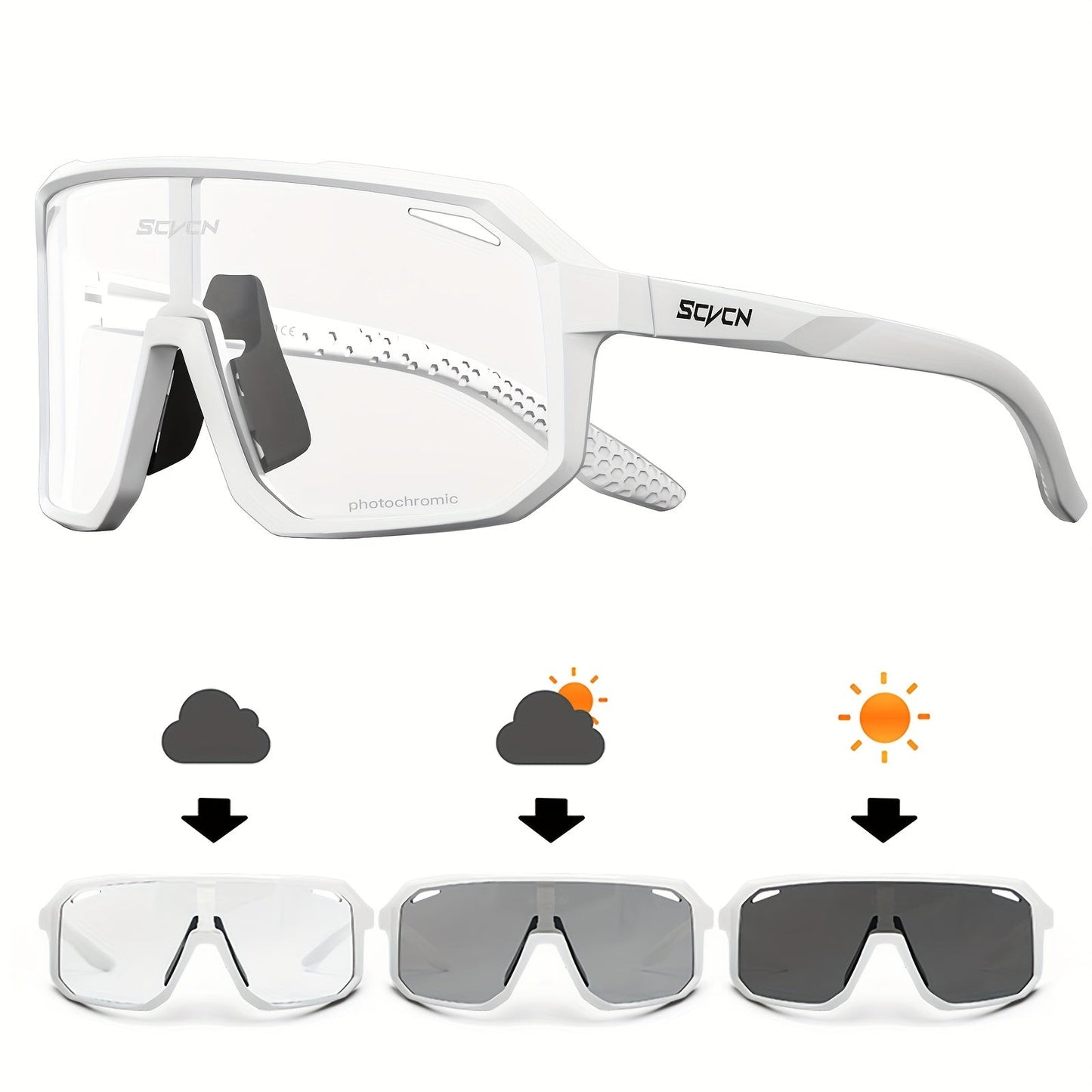 Classic Racing Cycling Glasses – Photochromic Outdoor Eyewear
