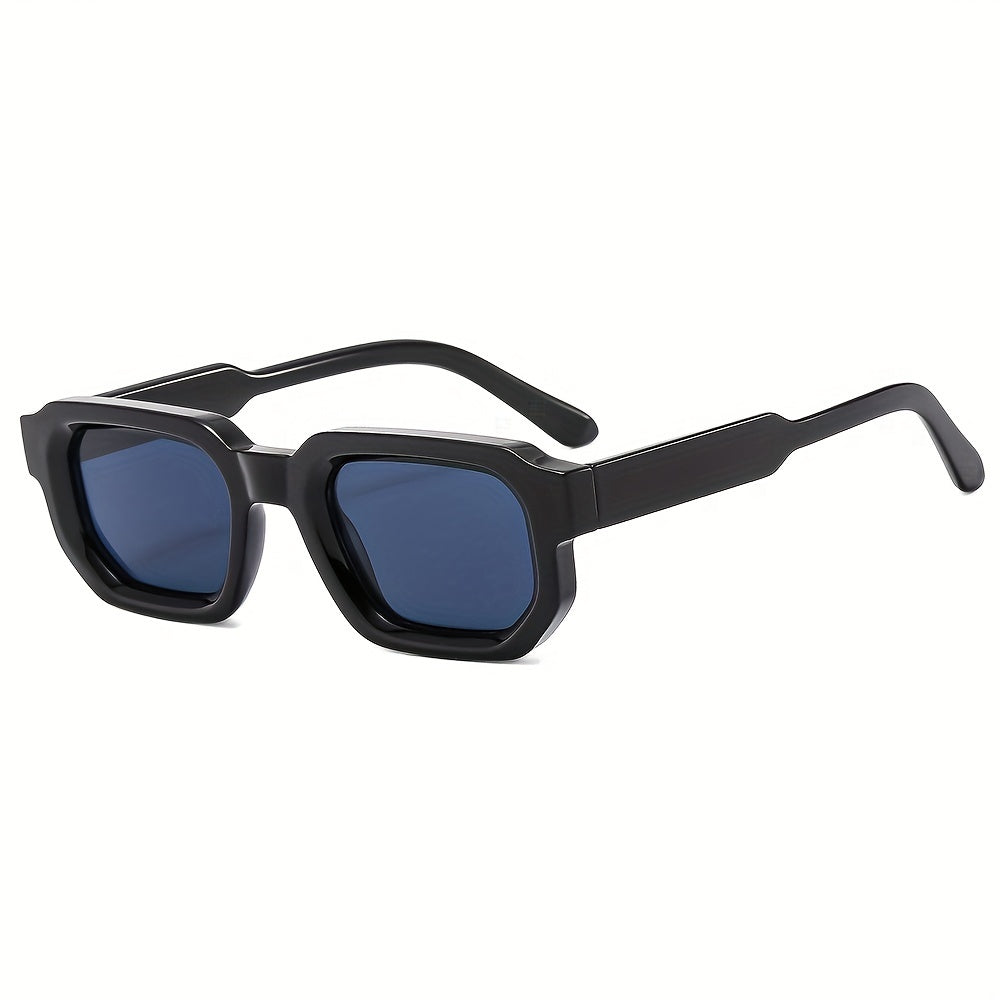Men’s Retro Square Frame Glasses – Stylish Eyewear