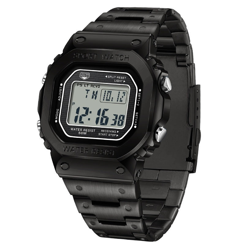 Sanda Steel Digital sport watch for Men 2162