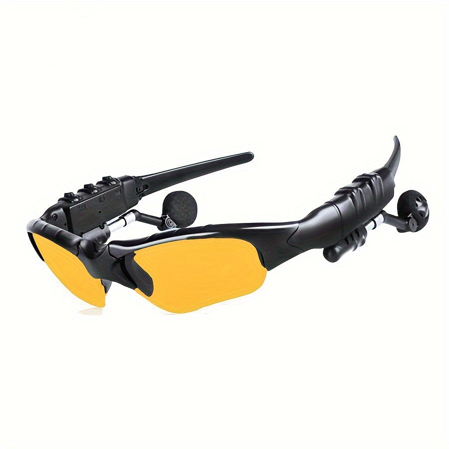 Smart Driving Glasses with Stereo Wireless Headphones – Music on the Move