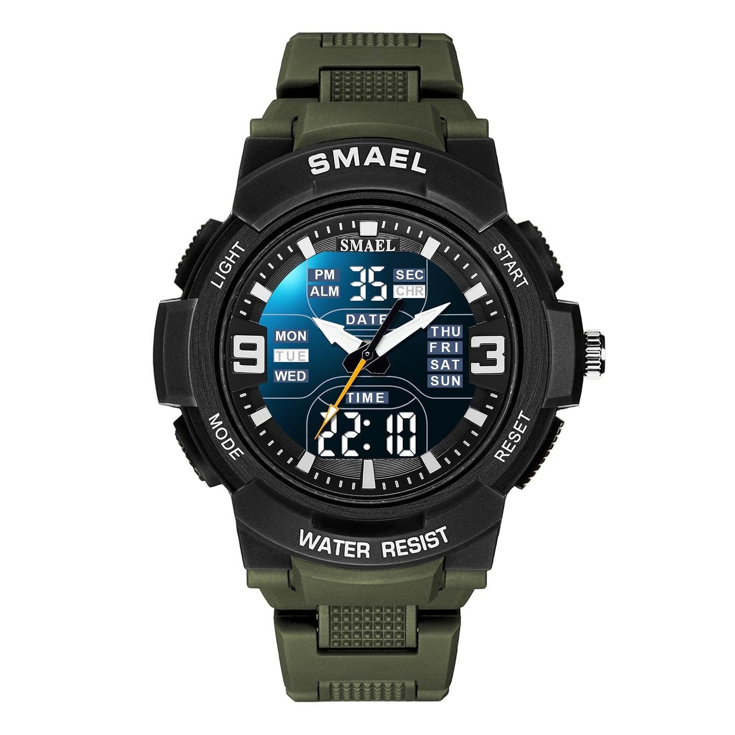 SMAEL 1912 Analog Digital Multifunctional Waterproof Electronic Watch For Men