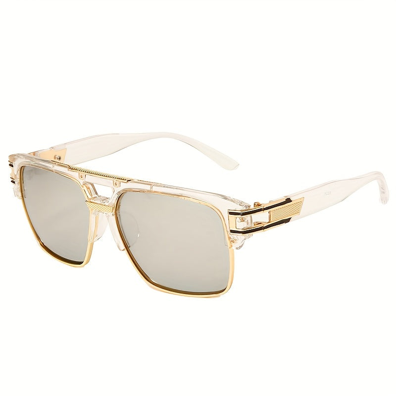 Men's Large Frame Fashion Glasses – Stylish Eyewear for Outdoor Adventures