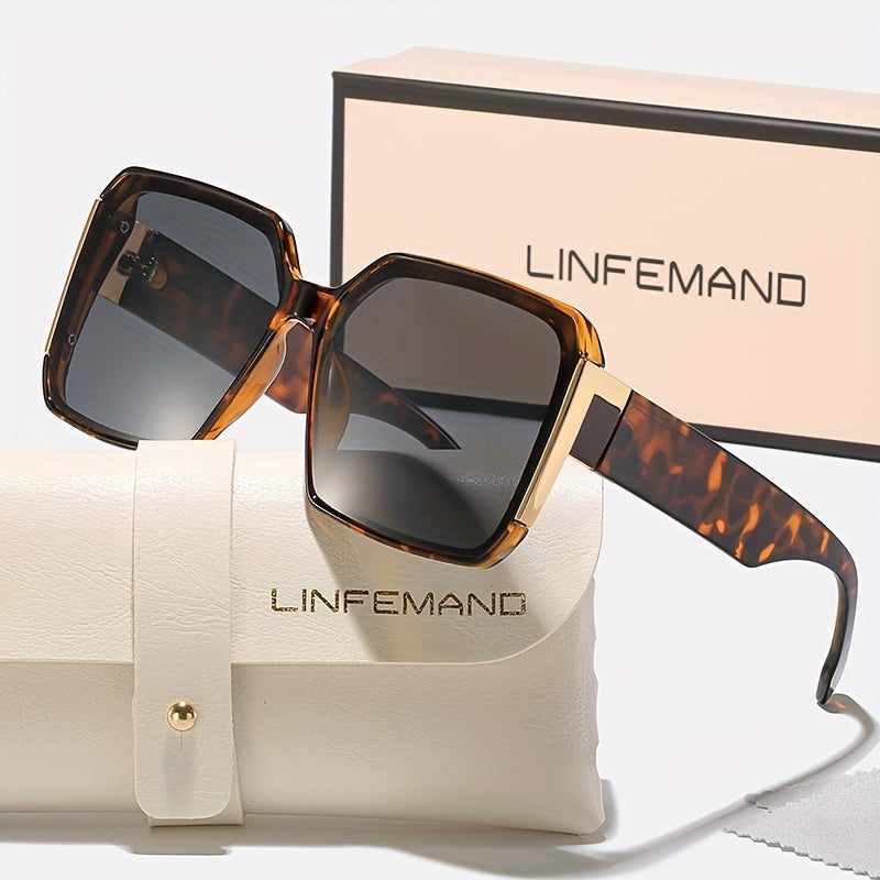 Fashion Large Frame Glasses – Chic Outdoor Accessory