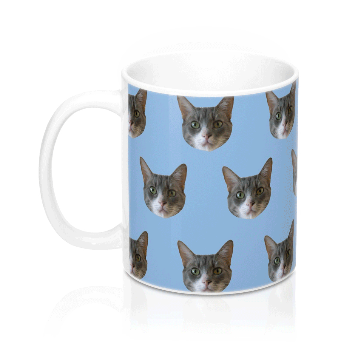 Custom Print Your Cat Mug