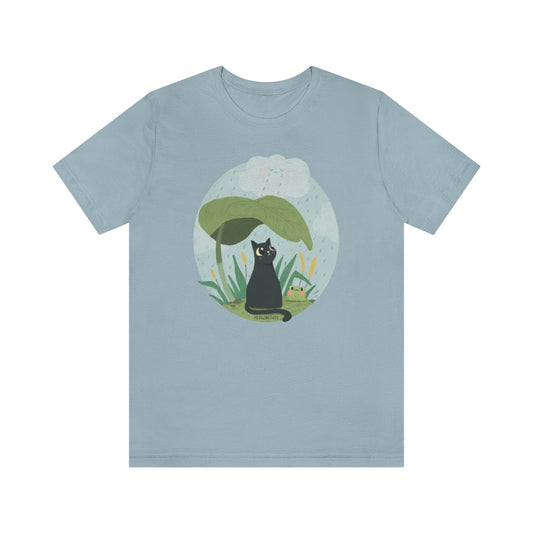 Rainy Days Cats & Plants Jersey T-Shirt