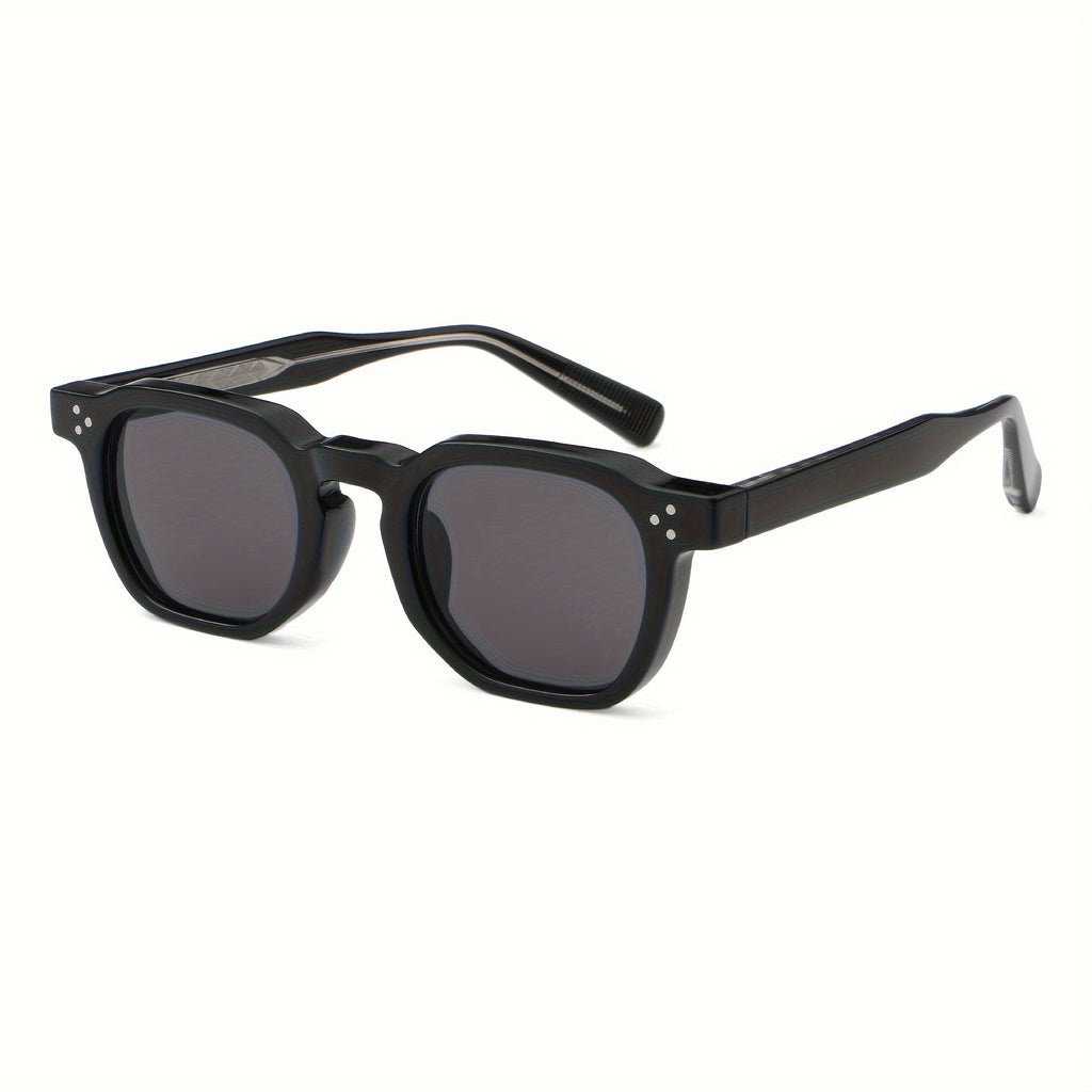 Vintage Retro Square Frame Glasses – Stylish Accessories for Adventurers