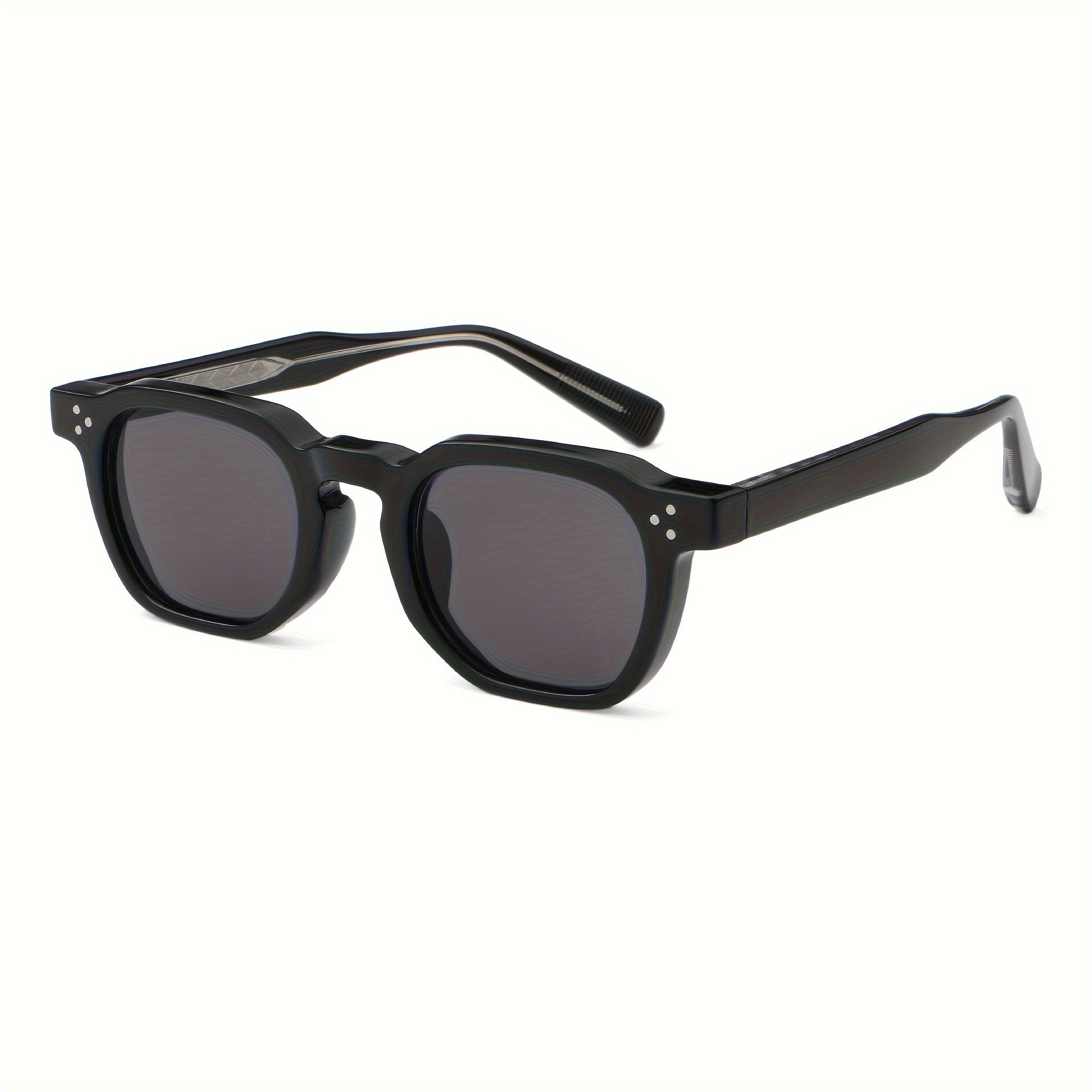 Vintage Retro Square Frame Glasses – Stylish Accessories for Adventurers