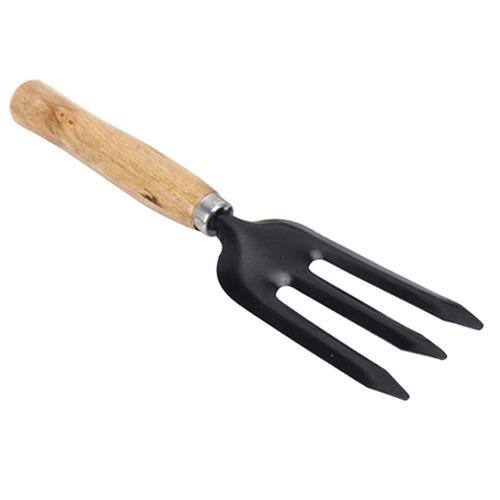 Hand Weeding Fork (Steel, Black) 