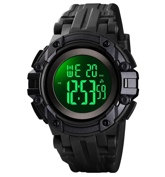 Skmei 1545 Original Digital Waterproof watch Sport watch For Men Black White