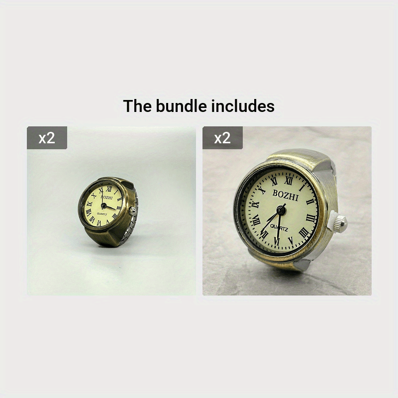 Vintage Mini Finger Ring Watch