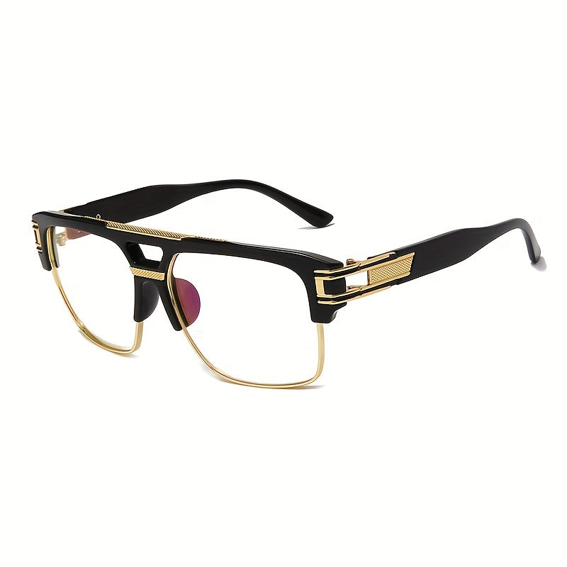 Men's Large Frame Fashion Glasses – Stylish Eyewear for Outdoor Adventures