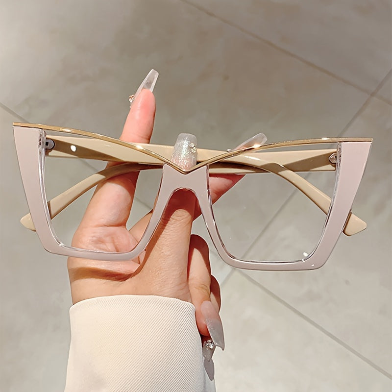 Fashion Cat Eye Glasses for Women – Chic Non-Prescription Eyewear