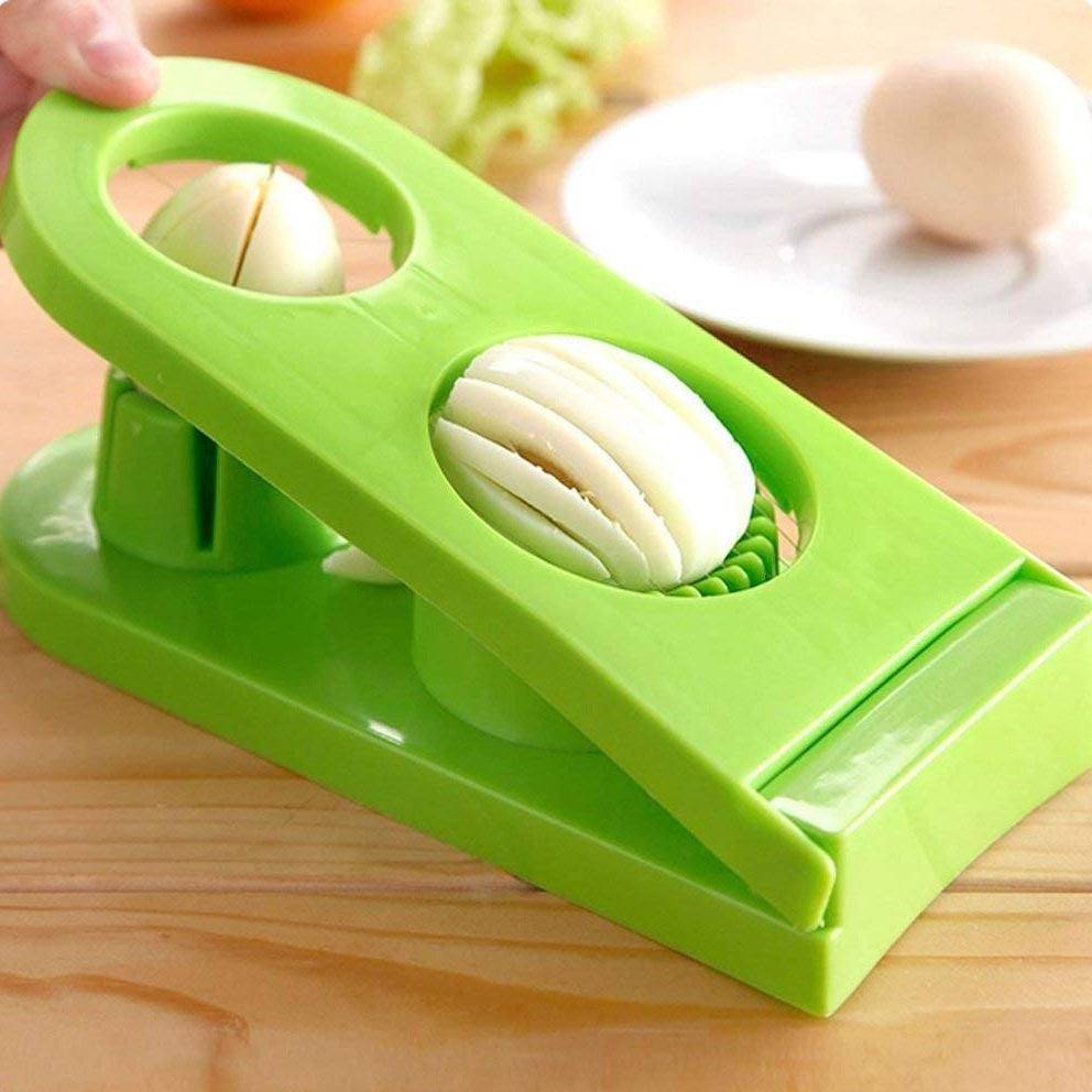 Multi-Segment 2 in 1 Egg Cutter/Slicer