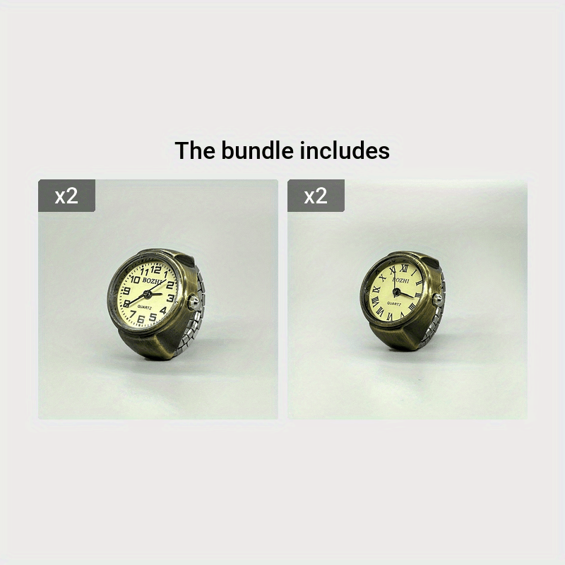 Vintage Mini Finger Ring Watch