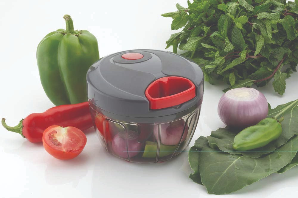 Manual 2 in 1 Compact & Powerful Hand Held Vegetable Chopper/Blender