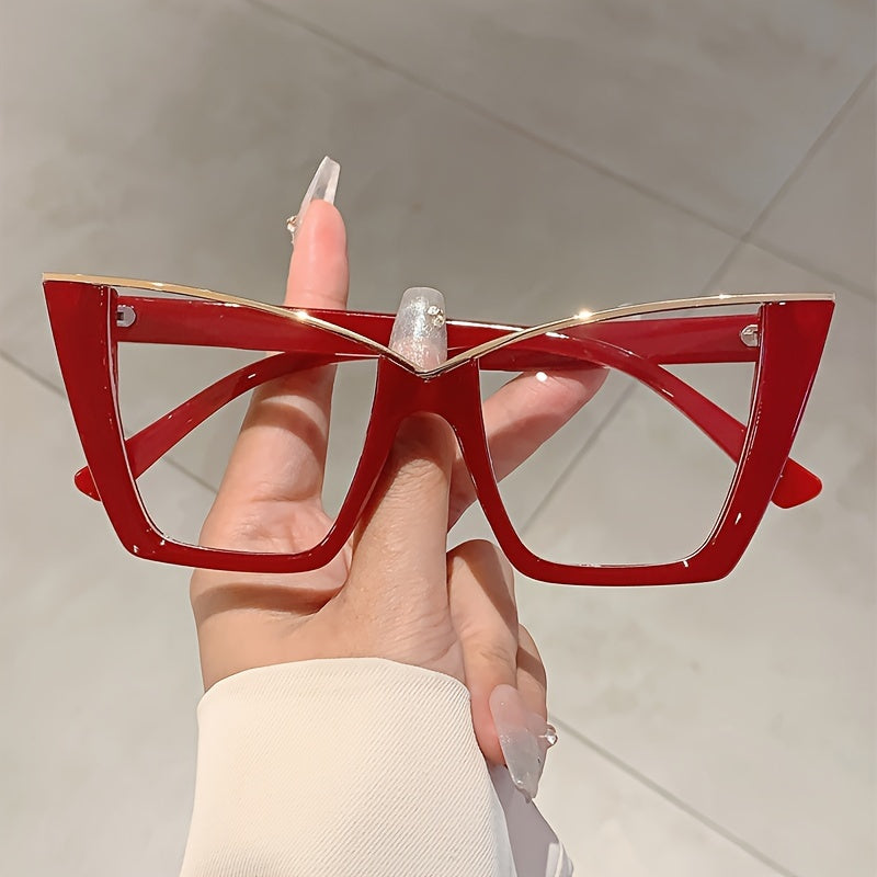 Fashion Cat Eye Glasses for Women – Chic Non-Prescription Eyewear